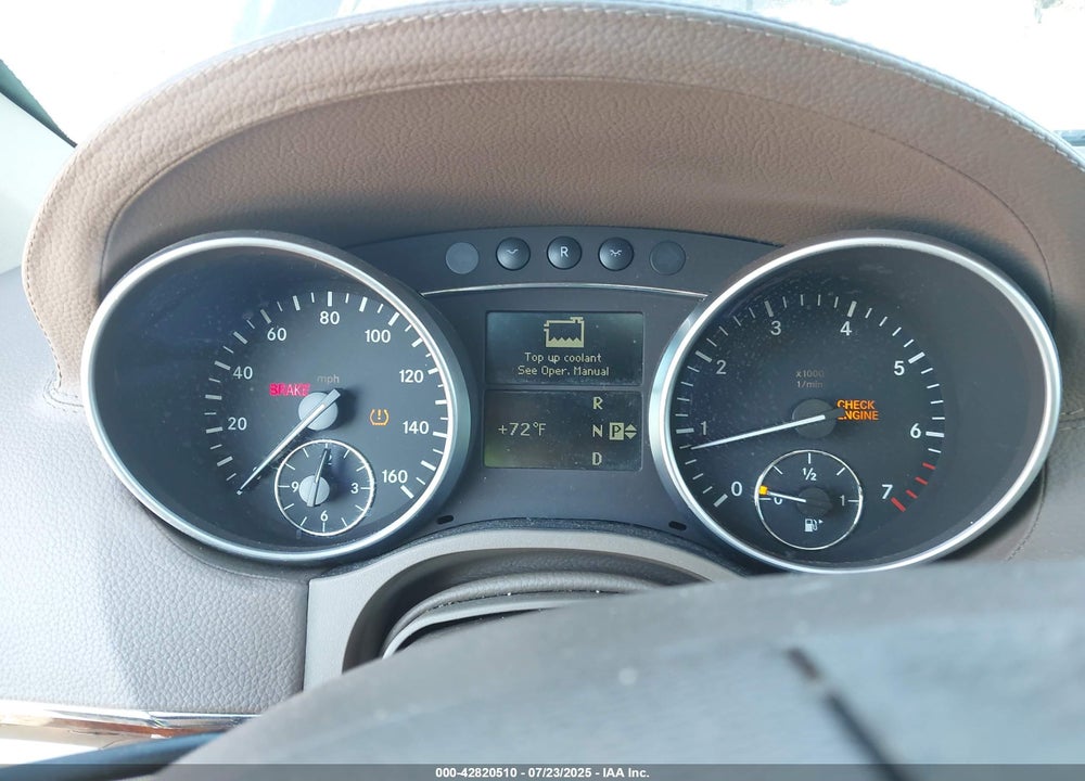 2007 MERCEDES-BENZ GL-CLASS VIN: 4JGBF71EX7A227397