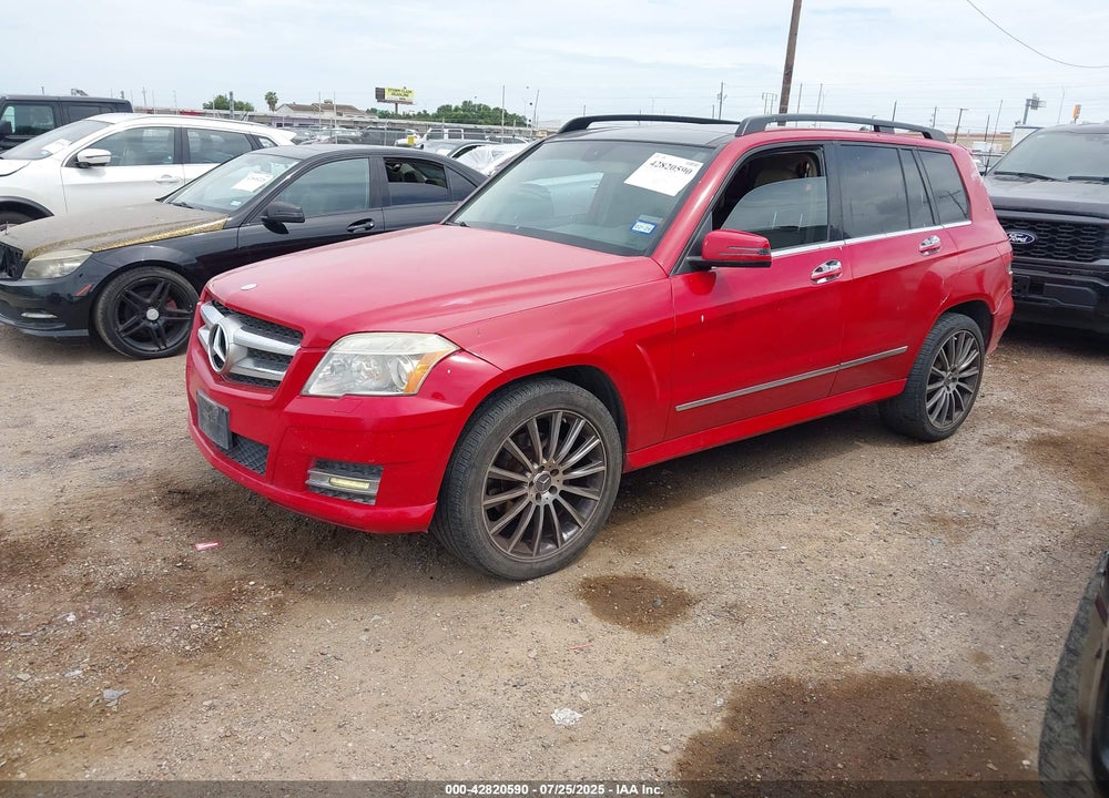 2012 MERCEDES-BENZ GLK-CLASS VIN: WDCGG5GB3CF795782