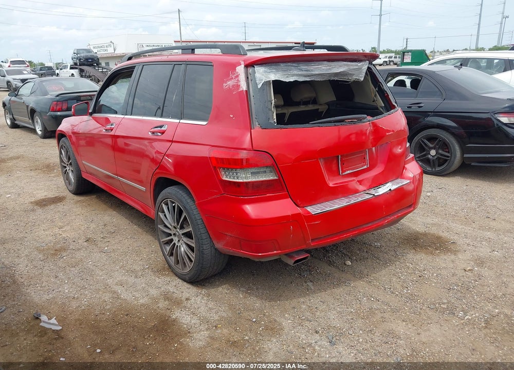 2012 MERCEDES-BENZ GLK-CLASS VIN: WDCGG5GB3CF795782