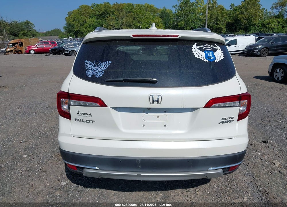 2019 HONDA PILOT VIN: 5FNYF6H0XKB026635