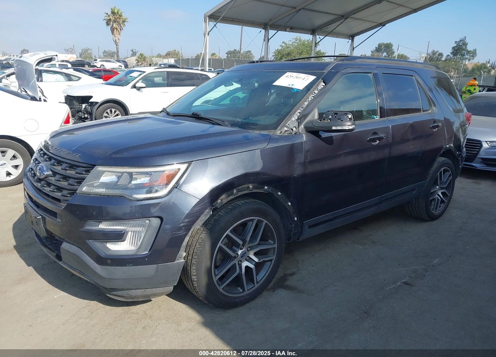 2017 FORD EXPLORER VIN: 1FM5K8GTXHGE24380
