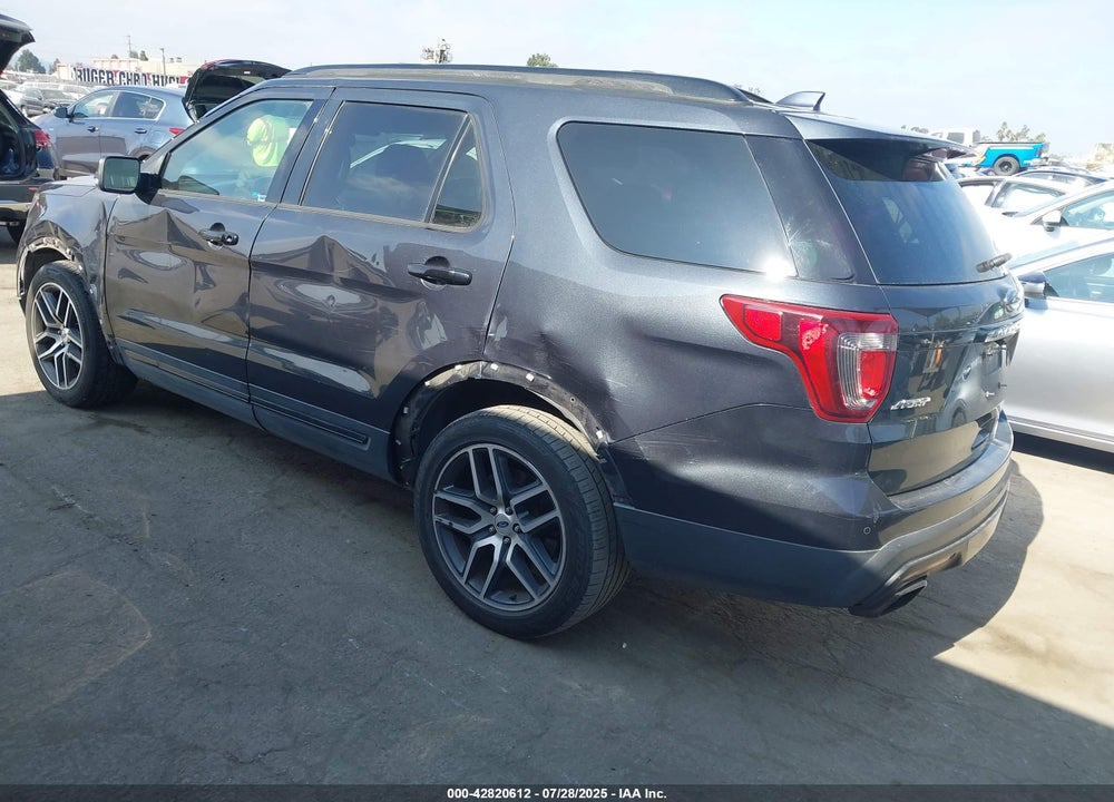 2017 FORD EXPLORER VIN: 1FM5K8GTXHGE24380