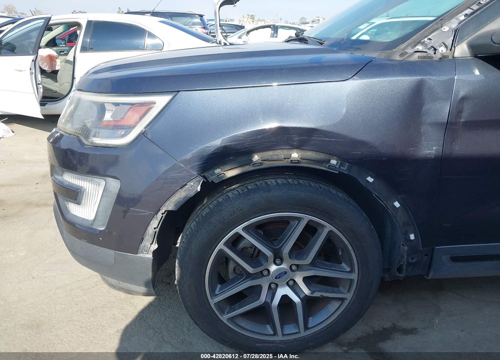 2017 FORD EXPLORER VIN: 1FM5K8GTXHGE24380