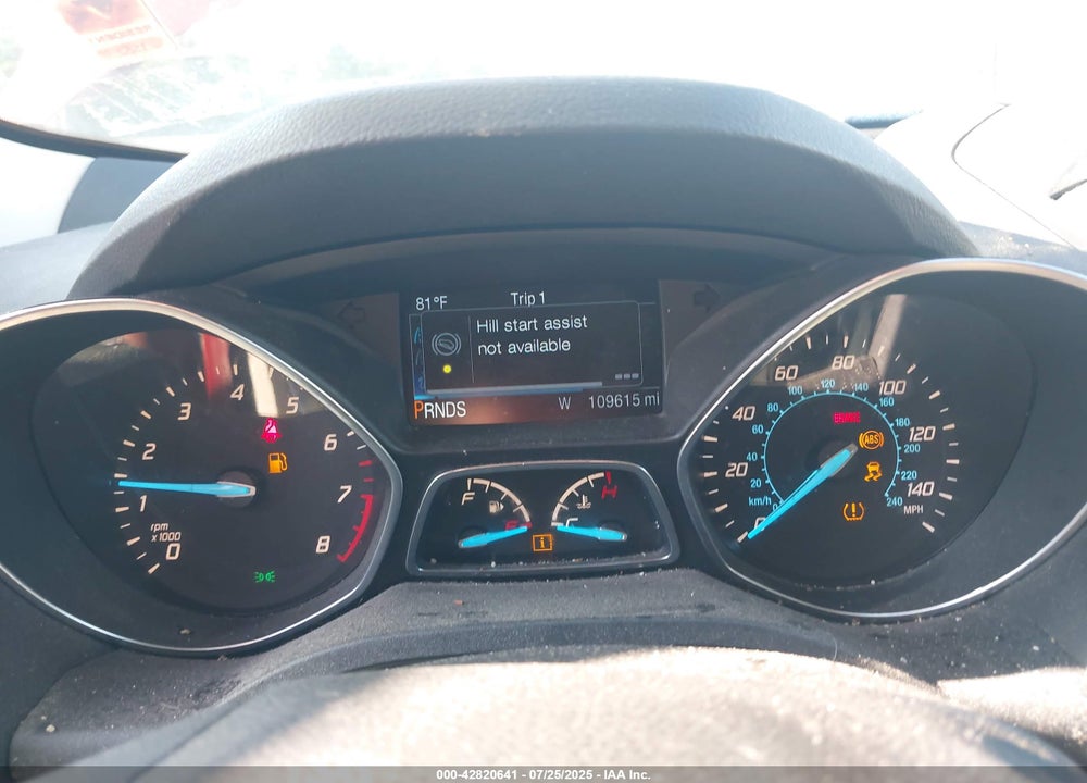 2014 FORD ESCAPE VIN: 1FMCU0G95EUC08036