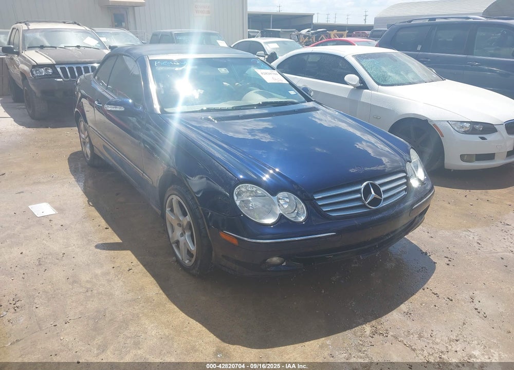 2005 MERCEDES-BENZ CLK 320 VIN: WDBTK65J25F163585