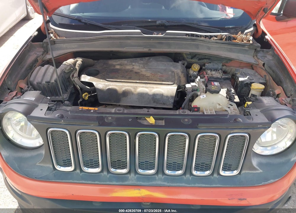 2016 JEEP RENEGADE VIN: ZACCJAAT4GPE42728