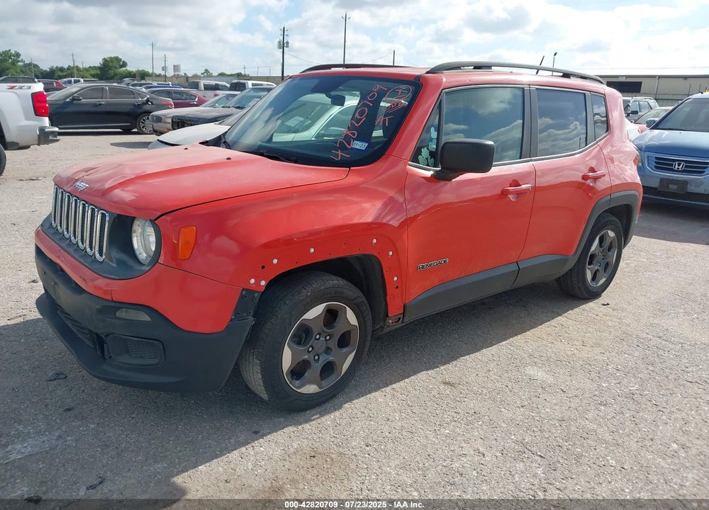 2016 JEEP RENEGADE VIN: ZACCJAAT4GPE42728
