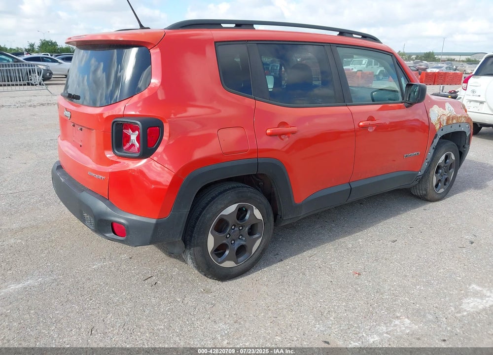 2016 JEEP RENEGADE VIN: ZACCJAAT4GPE42728