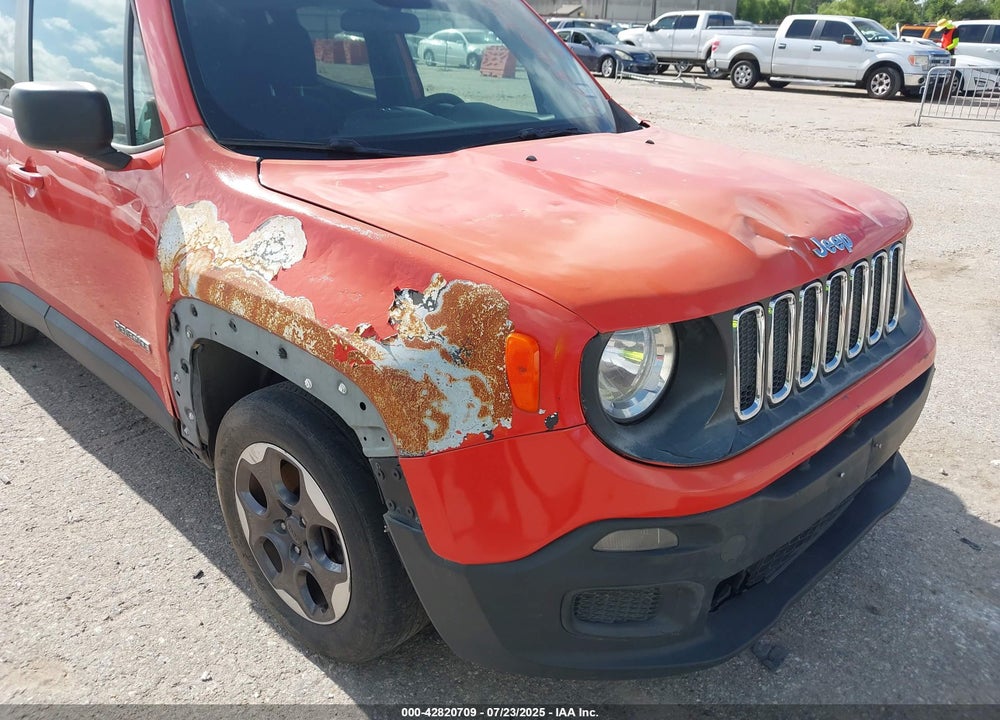 2016 JEEP RENEGADE VIN: ZACCJAAT4GPE42728