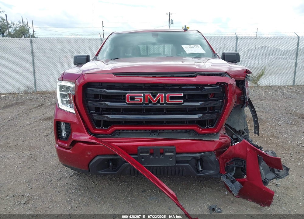 2021 GMC SIERRA 1500 4WD SHORT BOX ELEVATION/4WD STANDARD BOX ELEVATION VIN: 3GTU9CED0MG158277