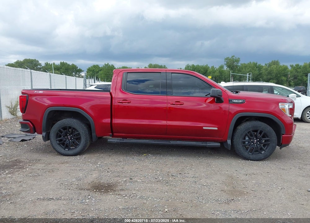 2021 GMC SIERRA 1500 4WD SHORT BOX ELEVATION/4WD STANDARD BOX ELEVATION VIN: 3GTU9CED0MG158277