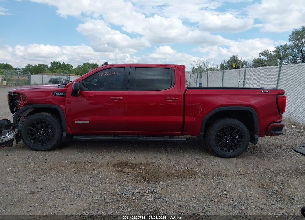 2021 GMC SIERRA 1500 4WD SHORT BOX ELEVATION/4WD STANDARD BOX ELEVATION VIN: 3GTU9CED0MG158277