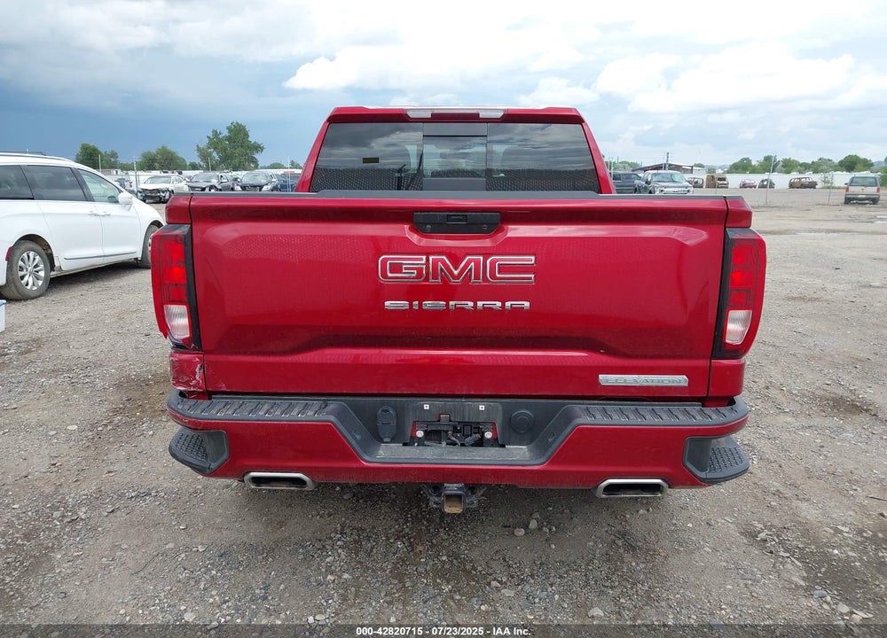 2021 GMC SIERRA 1500 4WD SHORT BOX ELEVATION/4WD STANDARD BOX ELEVATION VIN: 3GTU9CED0MG158277