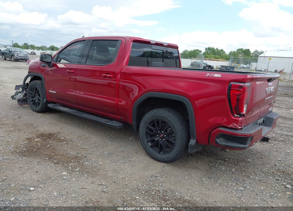 2021 GMC SIERRA 1500 4WD SHORT BOX ELEVATION/4WD STANDARD BOX ELEVATION VIN: 3GTU9CED0MG158277