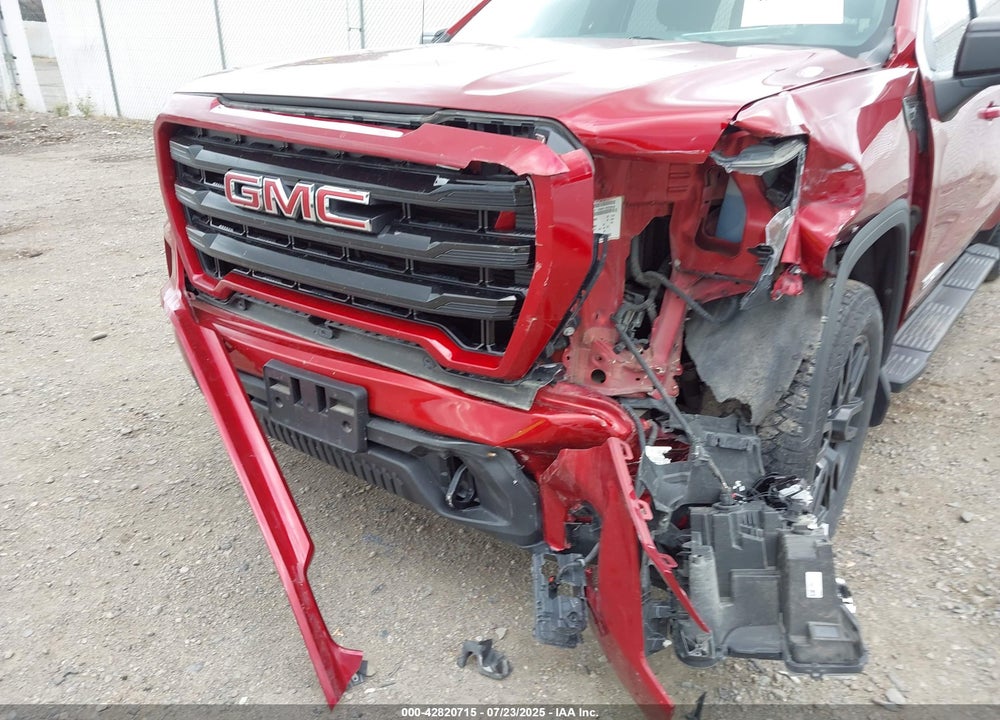2021 GMC SIERRA 1500 4WD SHORT BOX ELEVATION/4WD STANDARD BOX ELEVATION VIN: 3GTU9CED0MG158277