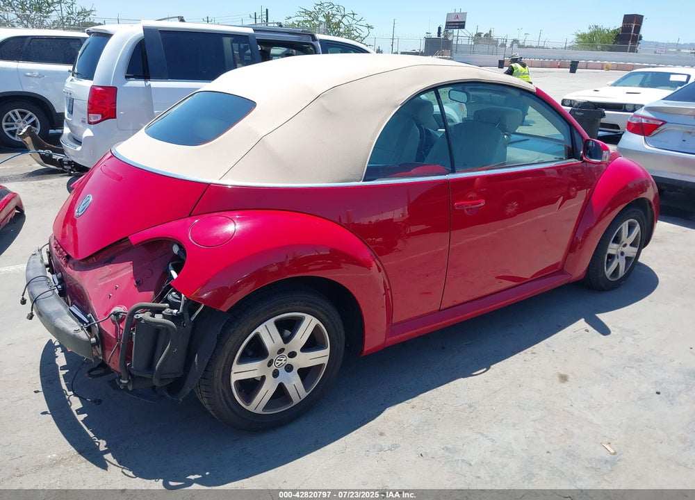 2006 VOLKSWAGEN NEW BEETLE 2.5 VIN: 3VWRF31Y06M324516
