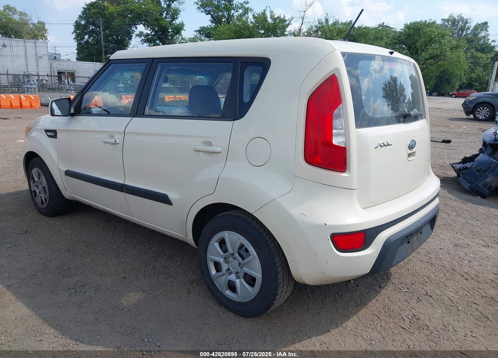2012 KIA SOUL VIN: KNDJT2A50C7435985