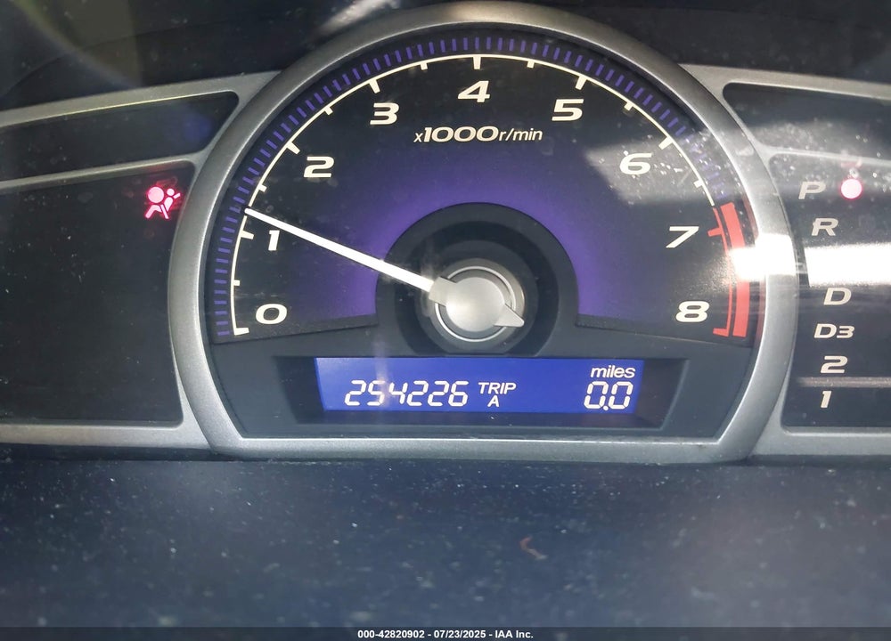 2007 HONDA CIVIC VIN: 1HGFA16807L011553