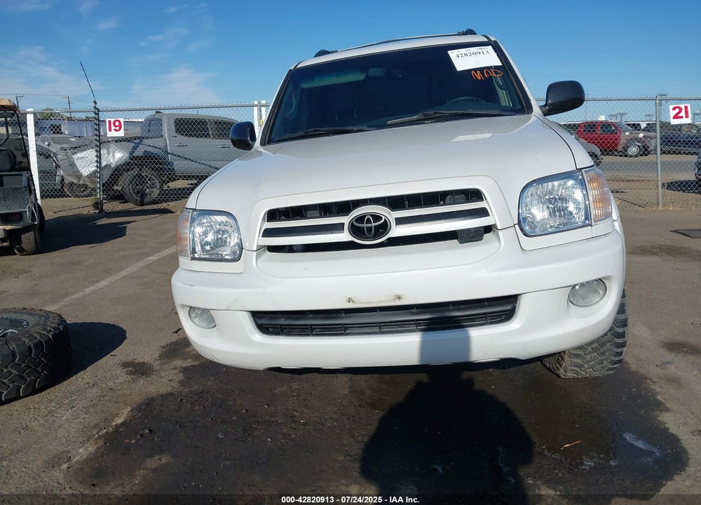 2007 TOYOTA SEQUOIA VIN: 5TDBT48A67S281622