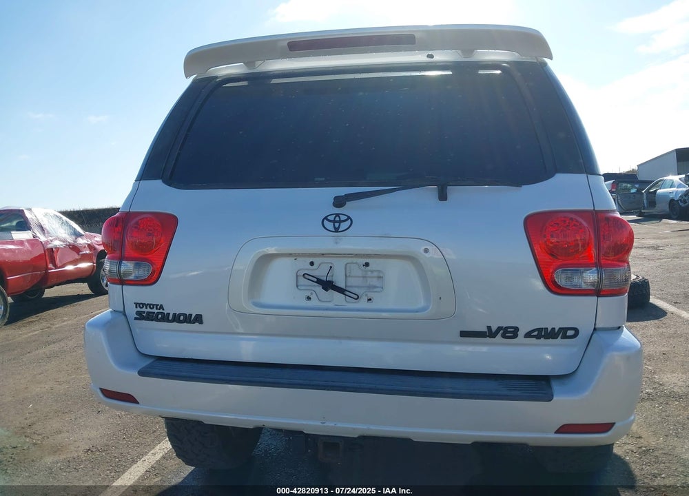 2007 TOYOTA SEQUOIA VIN: 5TDBT48A67S281622