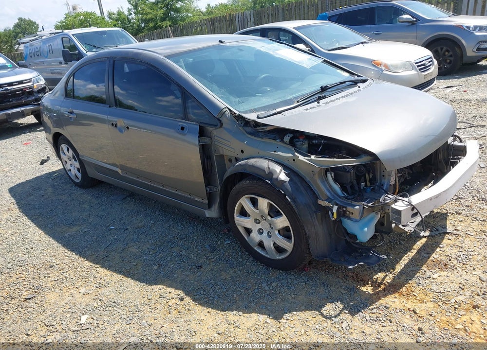 2008 HONDA CIVIC LX VIN: 1HGFA16538L017077
