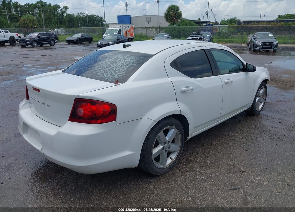 2012 DODGE AVENGER VIN: 1C3CDZAB3CN141310