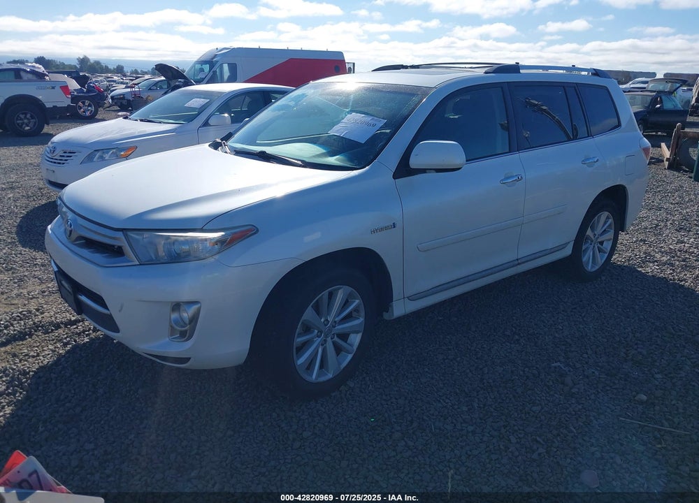 2013 TOYOTA HIGHLANDER HYBRID VIN: JTEDC3EHXD2016981