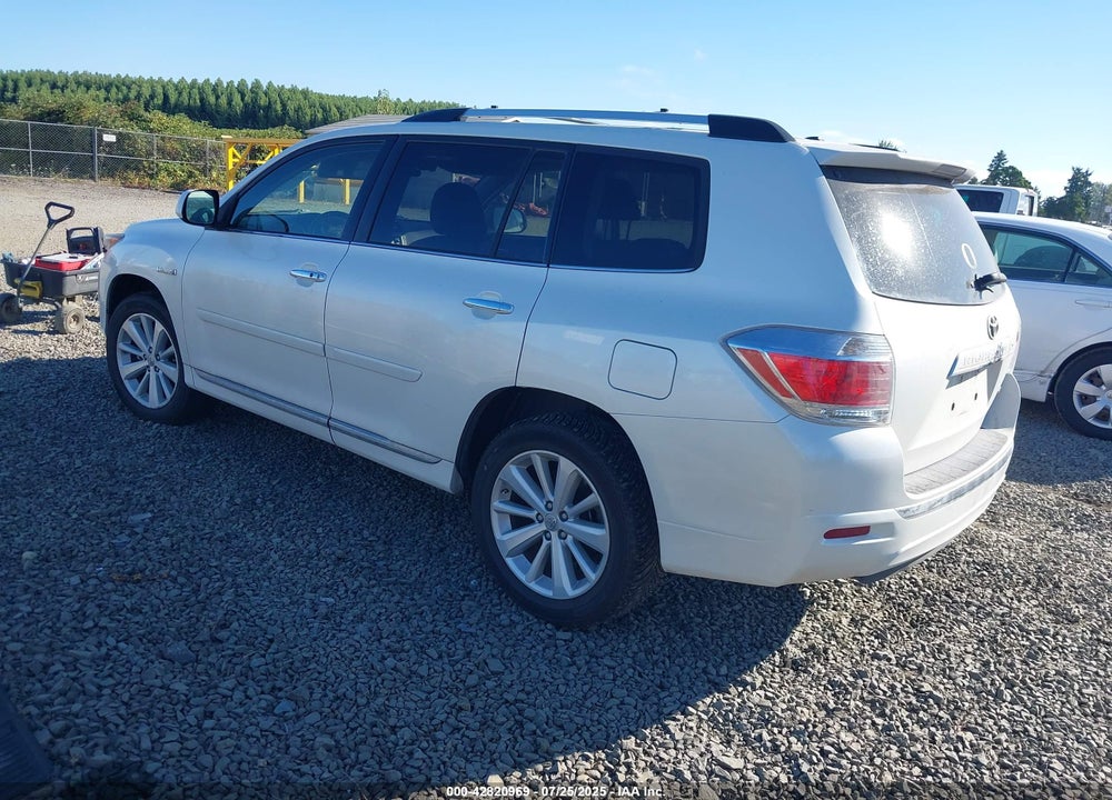 2013 TOYOTA HIGHLANDER HYBRID VIN: JTEDC3EHXD2016981