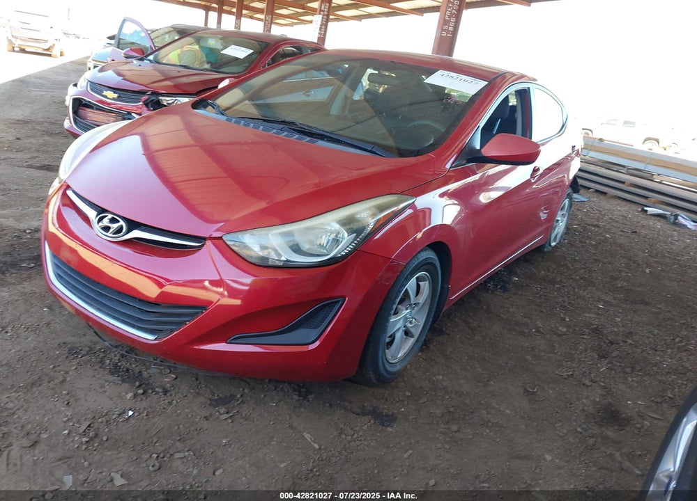 2015 HYUNDAI ELANTRA VIN: KMHDH4AE2FU458891