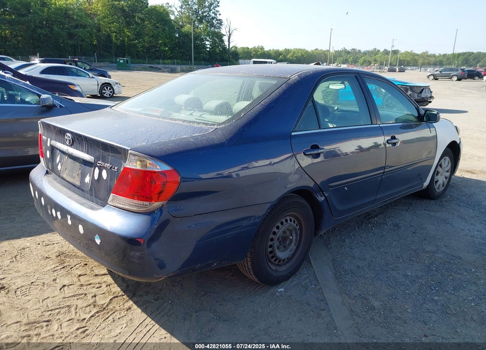 2005 TOYOTA CAMRY VIN: 4T1BE32K25U404312