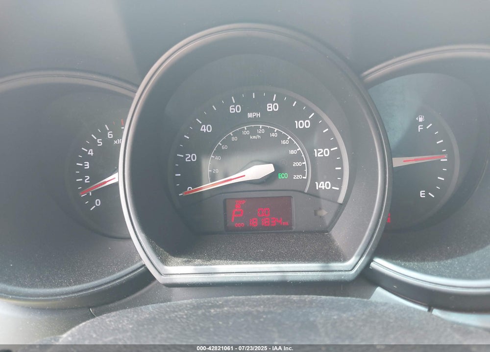 2013 KIA RIO VIN: KNADM4A32D6269543