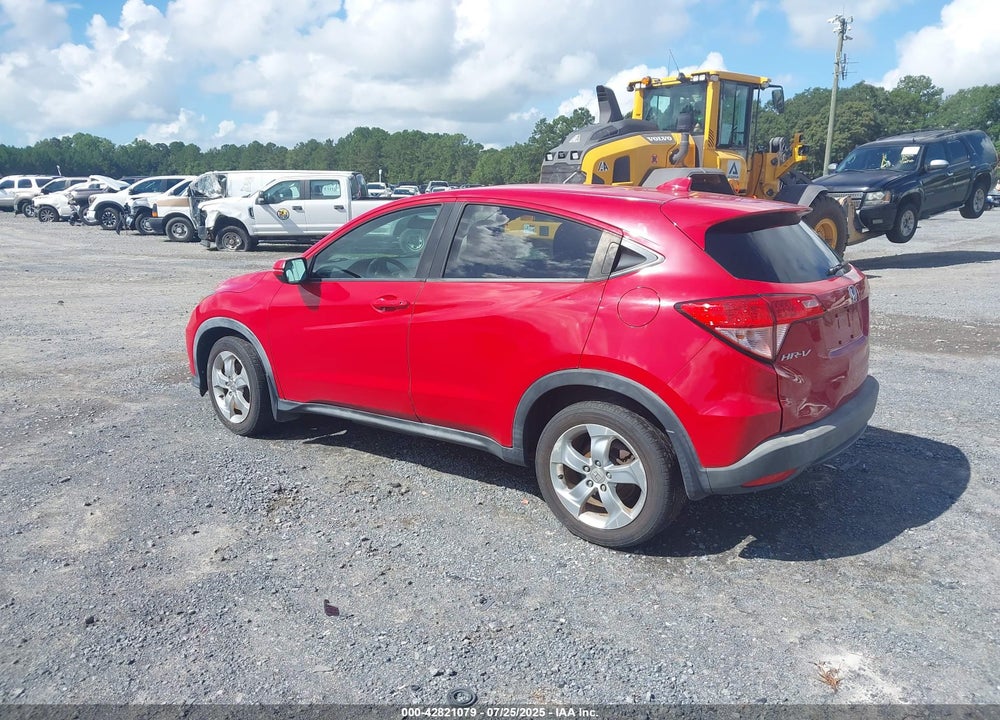 2016 HONDA HR-V VIN: 3CZRU6H57GM753296
