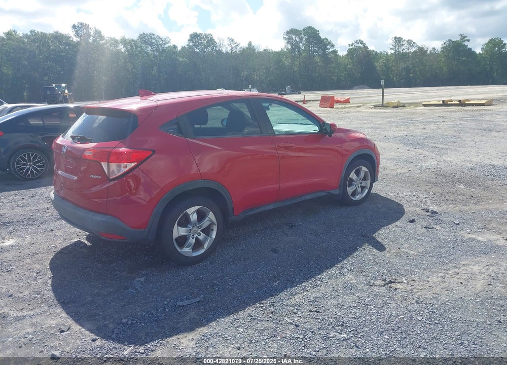 2016 HONDA HR-V VIN: 3CZRU6H57GM753296