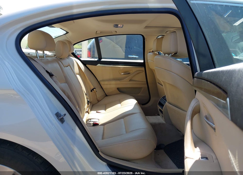2012 BMW 5 SERIES VIN: WBAXH5C56CDW05839
