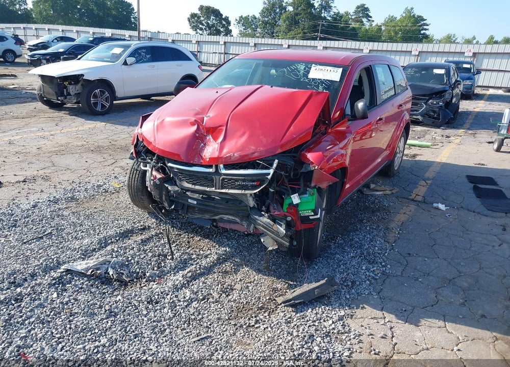 2014 DODGE JOURNEY VIN: 3C4PDCAB5ET256911