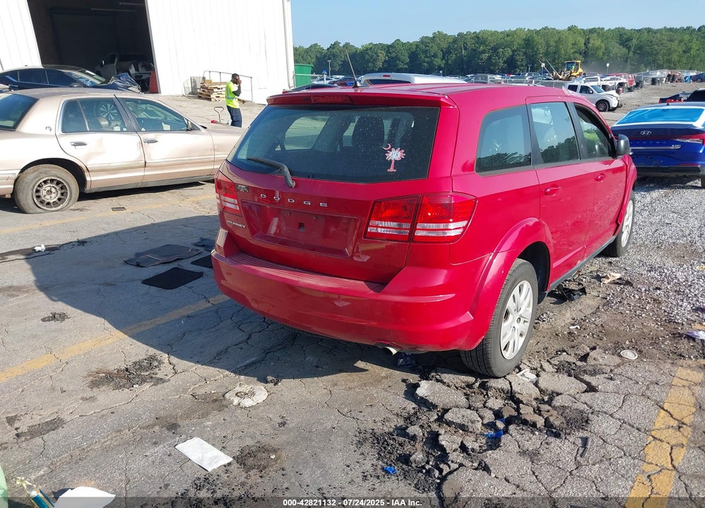 2014 DODGE JOURNEY VIN: 3C4PDCAB5ET256911