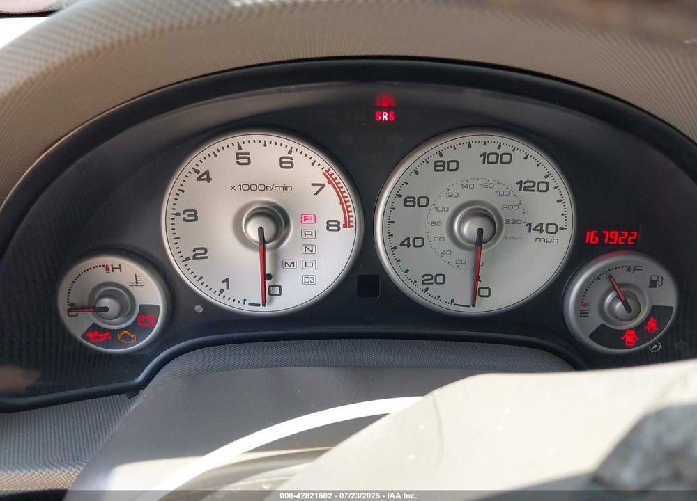 2003 ACURA RSX VIN: JH4DC54803C014939