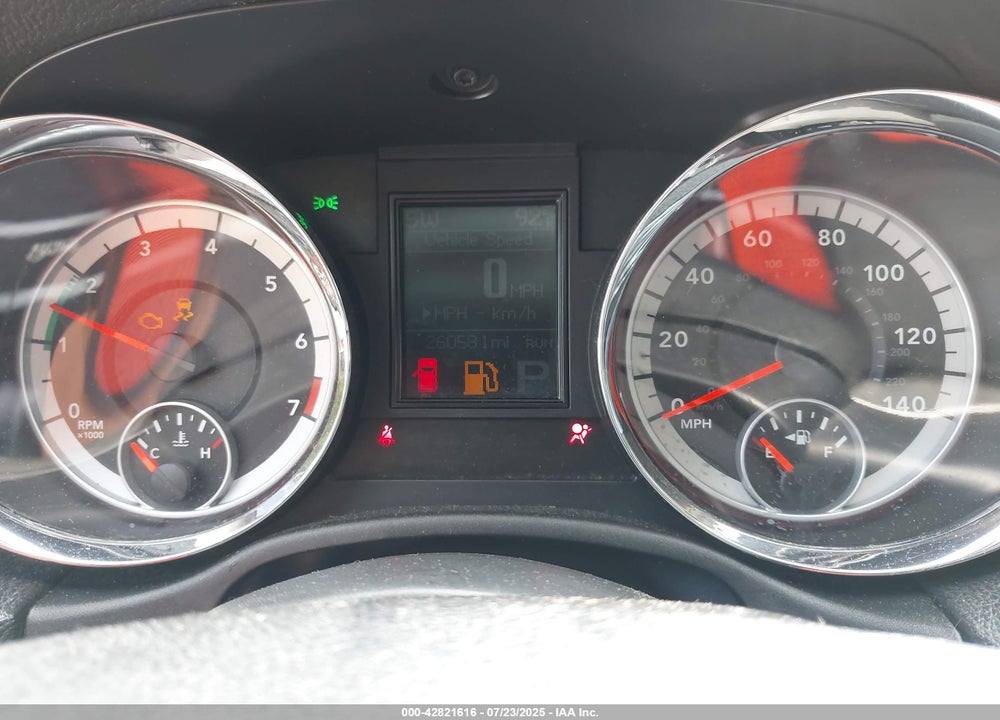 2011 DODGE DURANGO VIN: 1D4RD2GG0BC618479