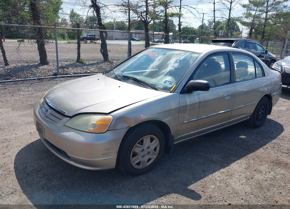 2003 HONDA CIVIC LX VIN: 1HGES16583L026374