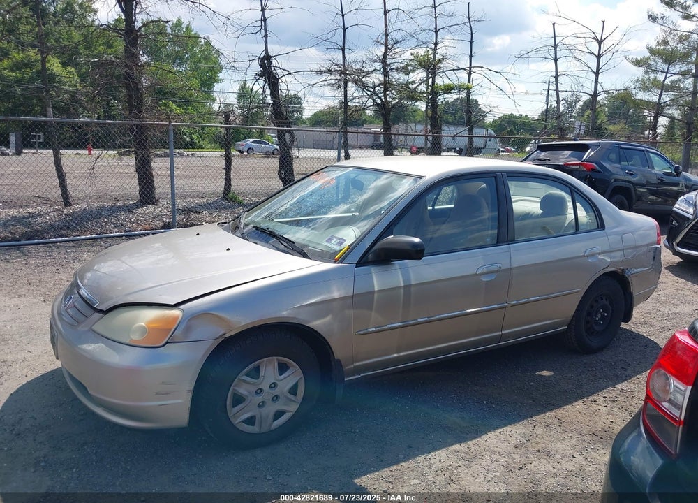 2003 HONDA CIVIC LX VIN: 1HGES16583L026374