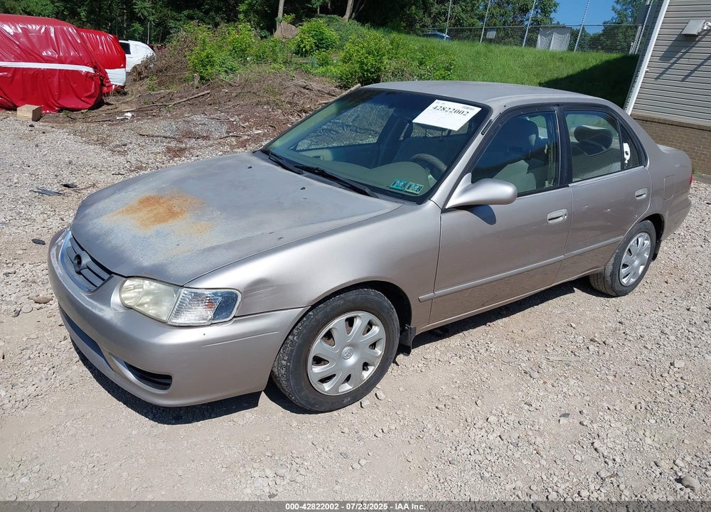 2001 TOYOTA COROLLA LE VIN: 2T1BR12E41C397393