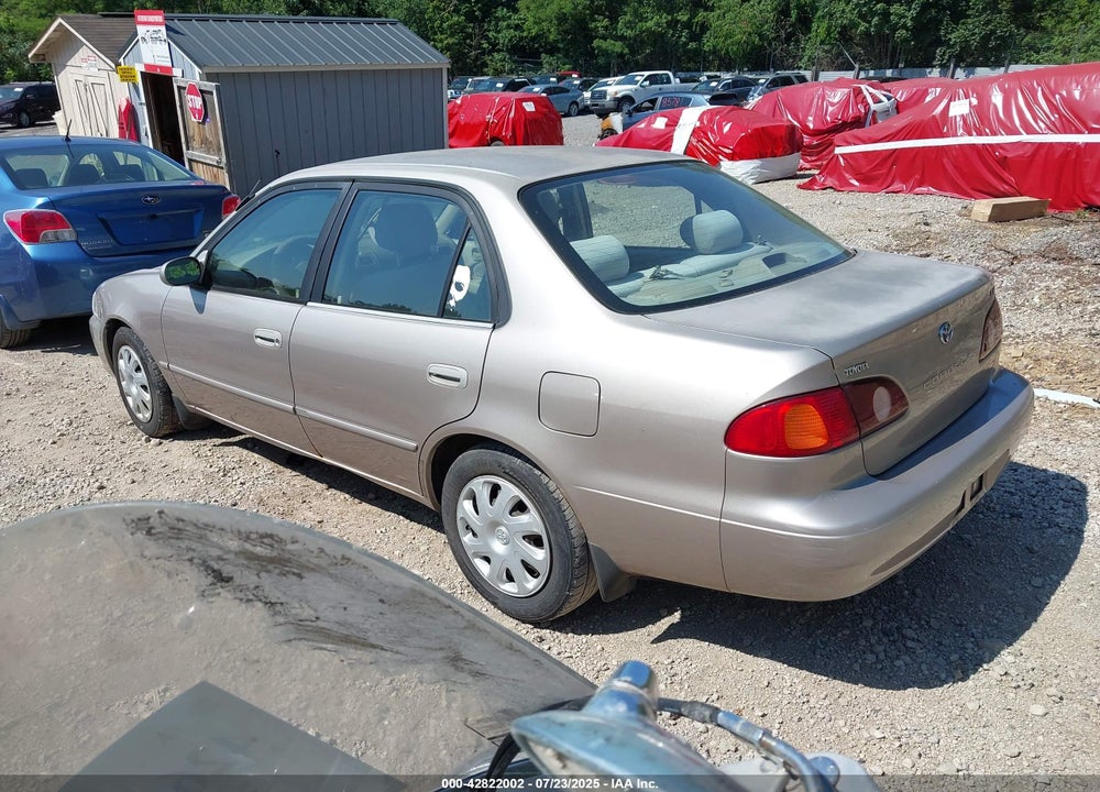 2001 TOYOTA COROLLA LE VIN: 2T1BR12E41C397393