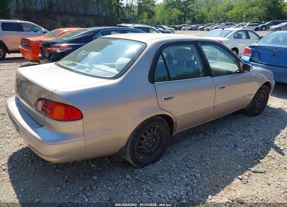 2001 TOYOTA COROLLA LE VIN: 2T1BR12E41C397393