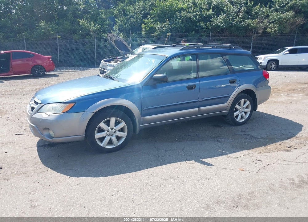 2008 SUBARU OUTBACK VIN: 4S4BP61C887323923