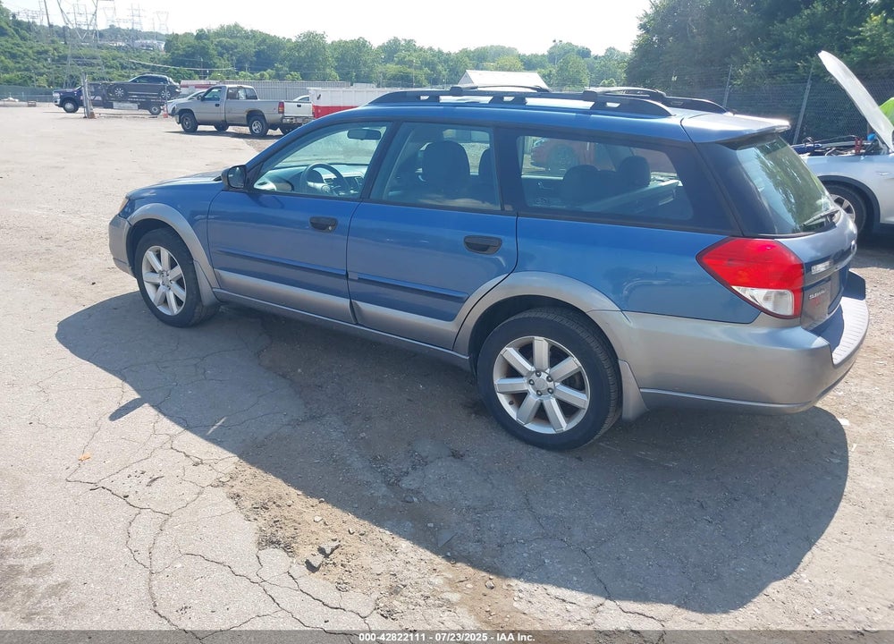 2008 SUBARU OUTBACK VIN: 4S4BP61C887323923