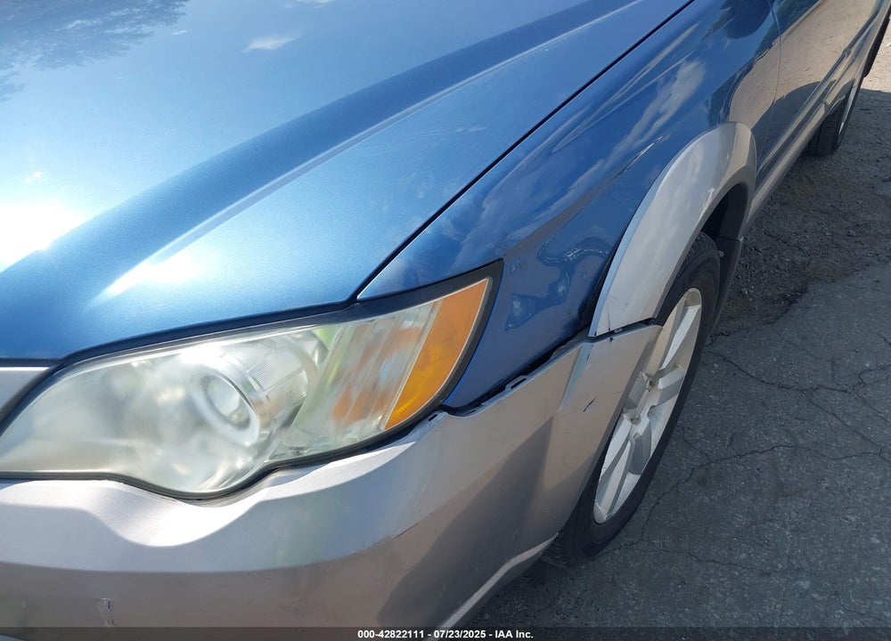 2008 SUBARU OUTBACK VIN: 4S4BP61C887323923