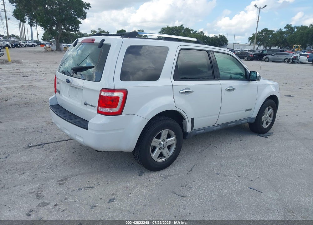 2008 FORD ESCAPE HYBRID VIN: 1FMCU59H38KA59272