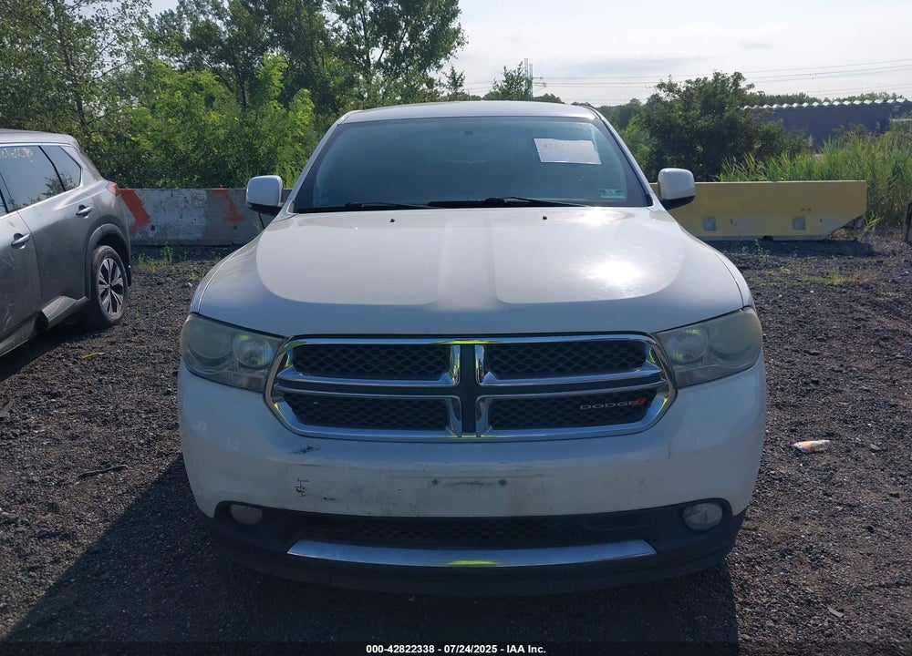 2012 DODGE DURANGO VIN: 1C4RDJAG6CC312484