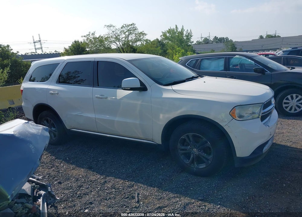 2012 DODGE DURANGO VIN: 1C4RDJAG6CC312484