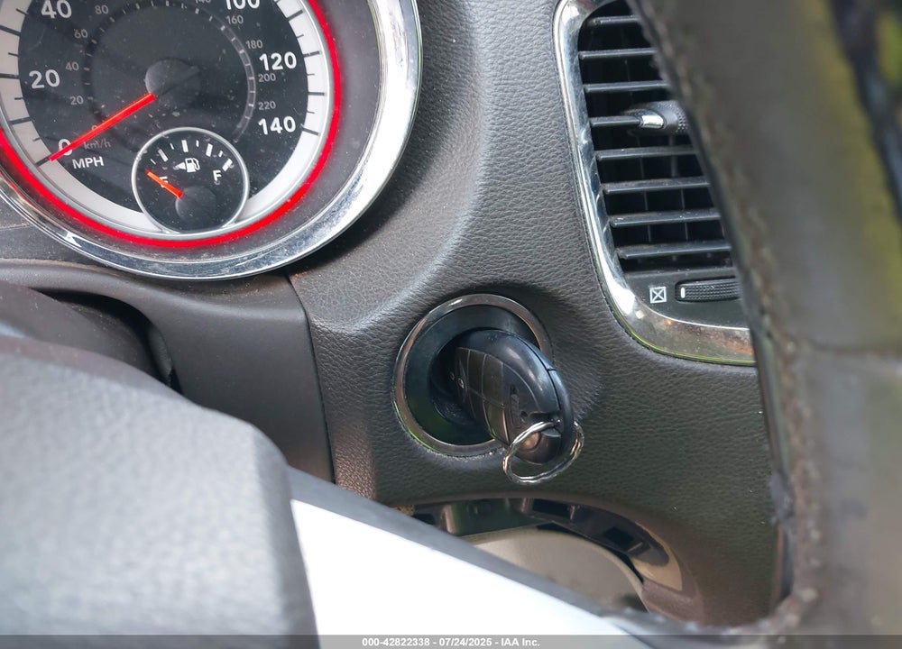 2012 DODGE DURANGO VIN: 1C4RDJAG6CC312484